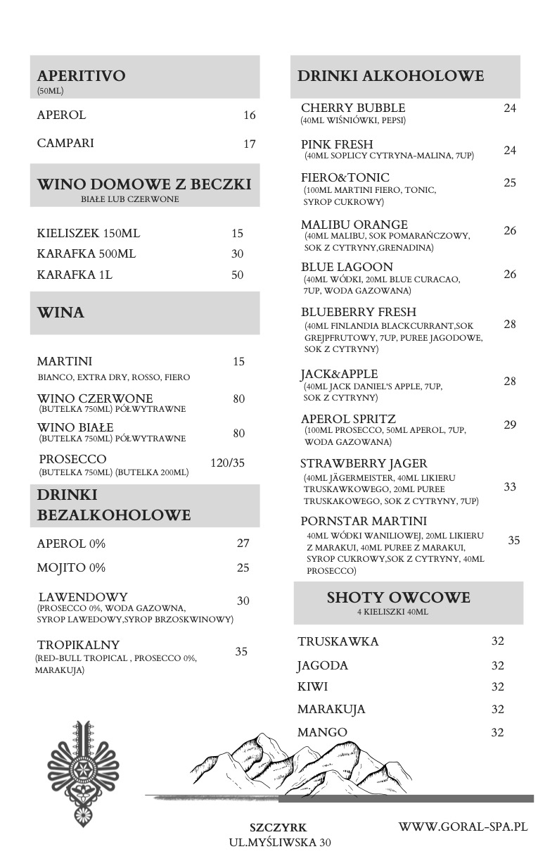 Menu restauracji – strona 7